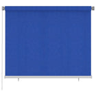 Rolgordijn Voor Buiten Hdpe 180 x 140 cm Blauw