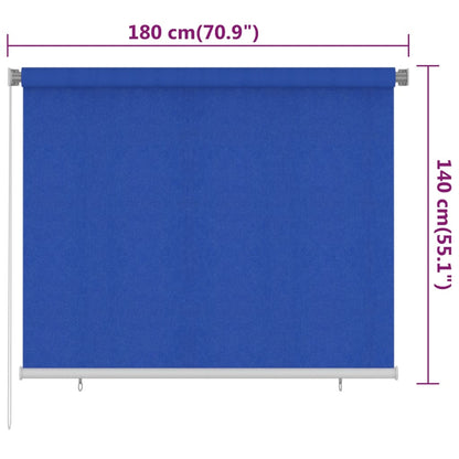 Rolgordijn Voor Buiten Hdpe 180 x 140 cm