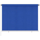 Rolgordijn buiten 200x140 cm HDPE blauw
