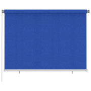 Rolgordijn buiten 200x140 cm HDPE blauw
