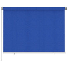 Rolgordijn voor buiten 200x140 cm HDPE blauw