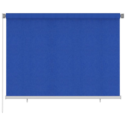 Rolgordijn voor buiten 200x140 cm HDPE blauw