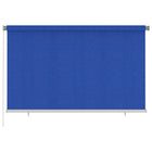 Rolgordijn buiten 240x140 cm HDPE blauw