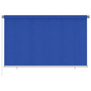 Rolgordijn buiten 240x140 cm HDPE blauw