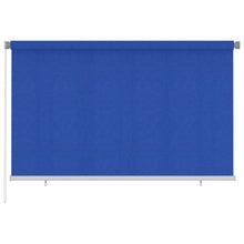 Rolgordijn voor buiten 240x140 cm HDPE blauw