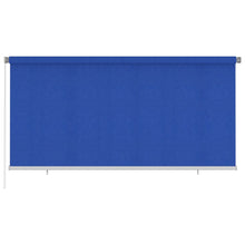 Rolgordijn voor buiten 300x140 cm HDPE blauw