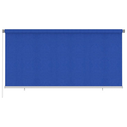 Rolgordijn voor buiten 300x140 cm HDPE blauw