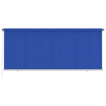 Rolgordijn voor buiten 350x140 cm HDPE blauw