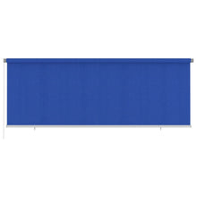 Rolgordijn voor buiten 400x140 cm HDPE blauw