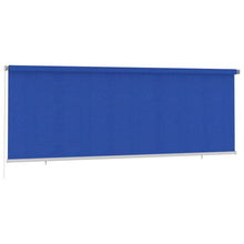 Rolgordijn voor buiten 400x140 cm HDPE blauw
