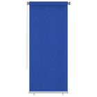 Rolgordijn buiten 100x230 cm blauw HDPE