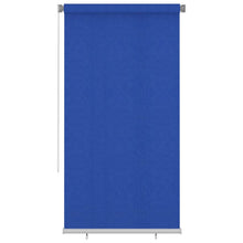 Rolgordijn voor buiten 120x230 cm HDPE blauw