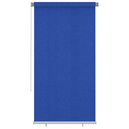Rolgordijn voor buiten 120x230 cm HDPE blauw