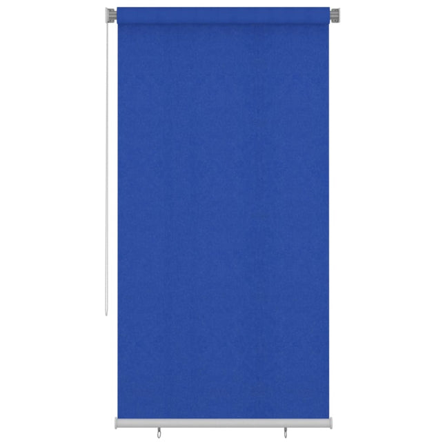 Rolgordijn Voor Buiten Hdpe 120 x 230 cm Blauw