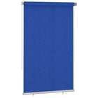 Buiten rolgordijn 140 x 230 cm blauw HDPE