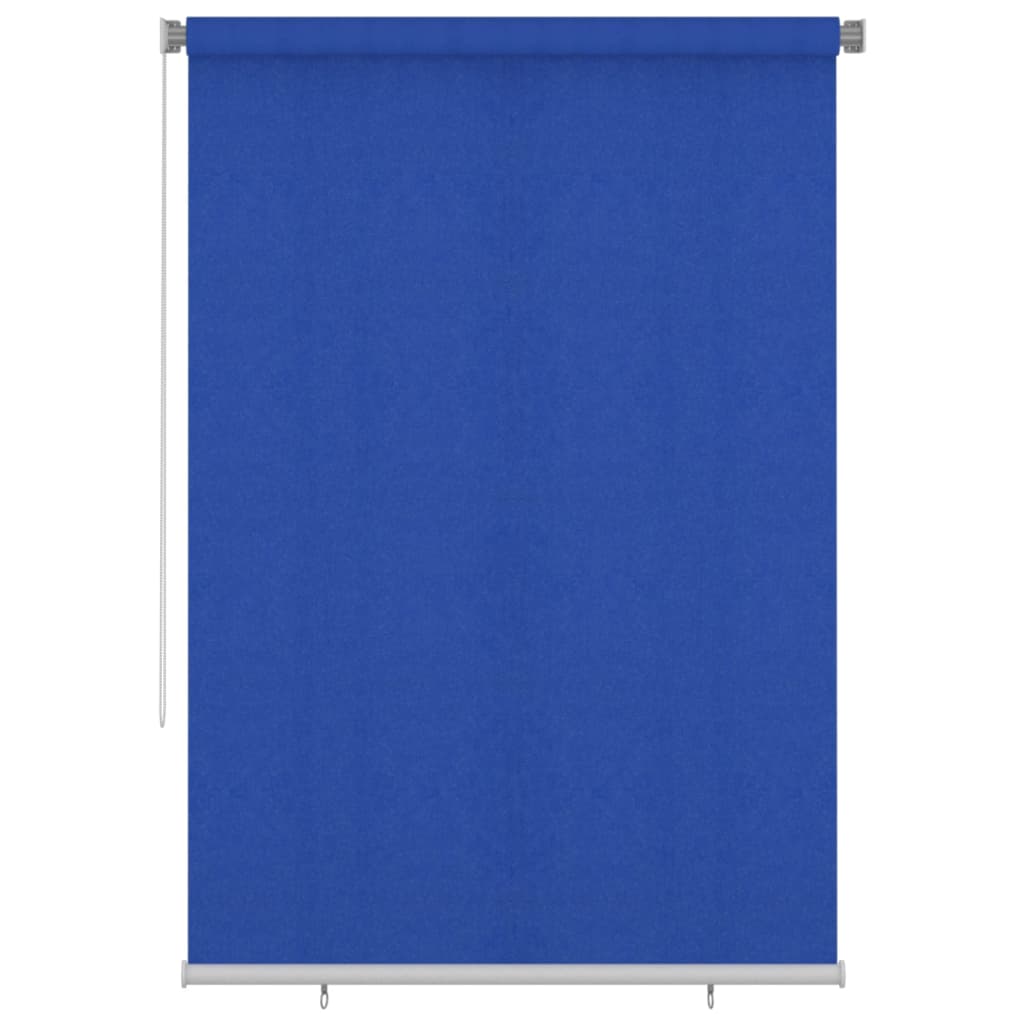Rolgordijn voor buiten 160x230 cm HDPE blauw