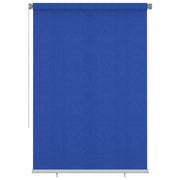 Rolgordijn buiten 160x230 cm blauw HDPE