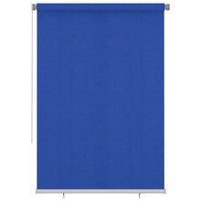 Rolgordijn voor buiten 160x230 cm HDPE blauw