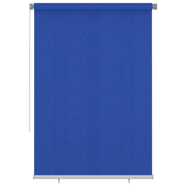 Rolgordijn Voor Buiten Hdpe 160 x 230 cm Blauw