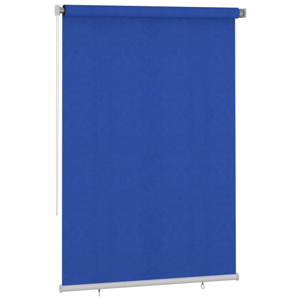 Rolgordijn voor buiten 160x230 cm HDPE blauw