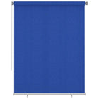 Rolgordijn buiten 180 x 230 cm blauw HDPE