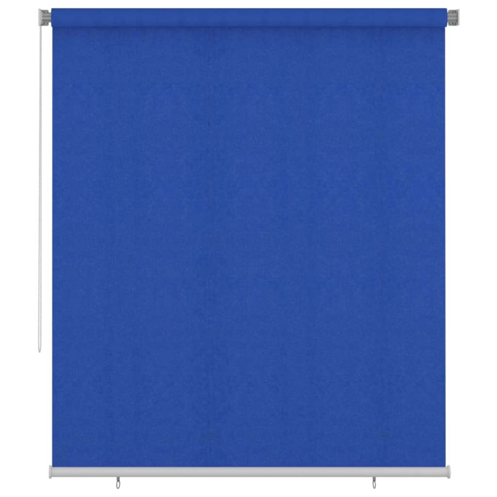 Rolgordijn voor buiten 200x230 cm HDPE blauw