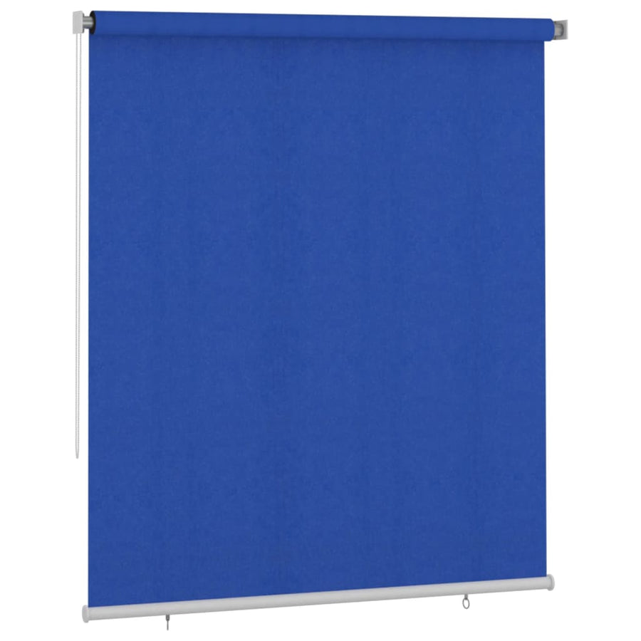 Rolgordijn voor buiten 200x230 cm HDPE blauw