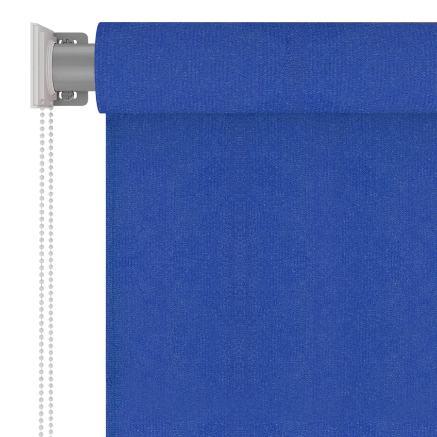Rolgordijn voor buiten 200x230 cm HDPE blauw
