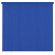 Rolgordijn buiten 240x230 cm HDPE blauw