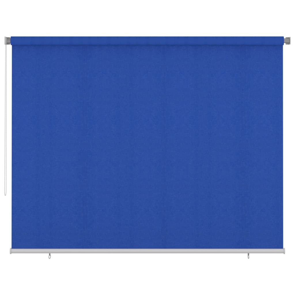 Rolgordijn voor buiten 300x230 cm HDPE blauw