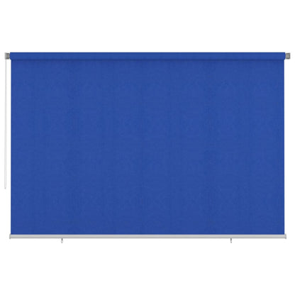 Rolgordijn voor buiten 350x230 cm HDPE blauw