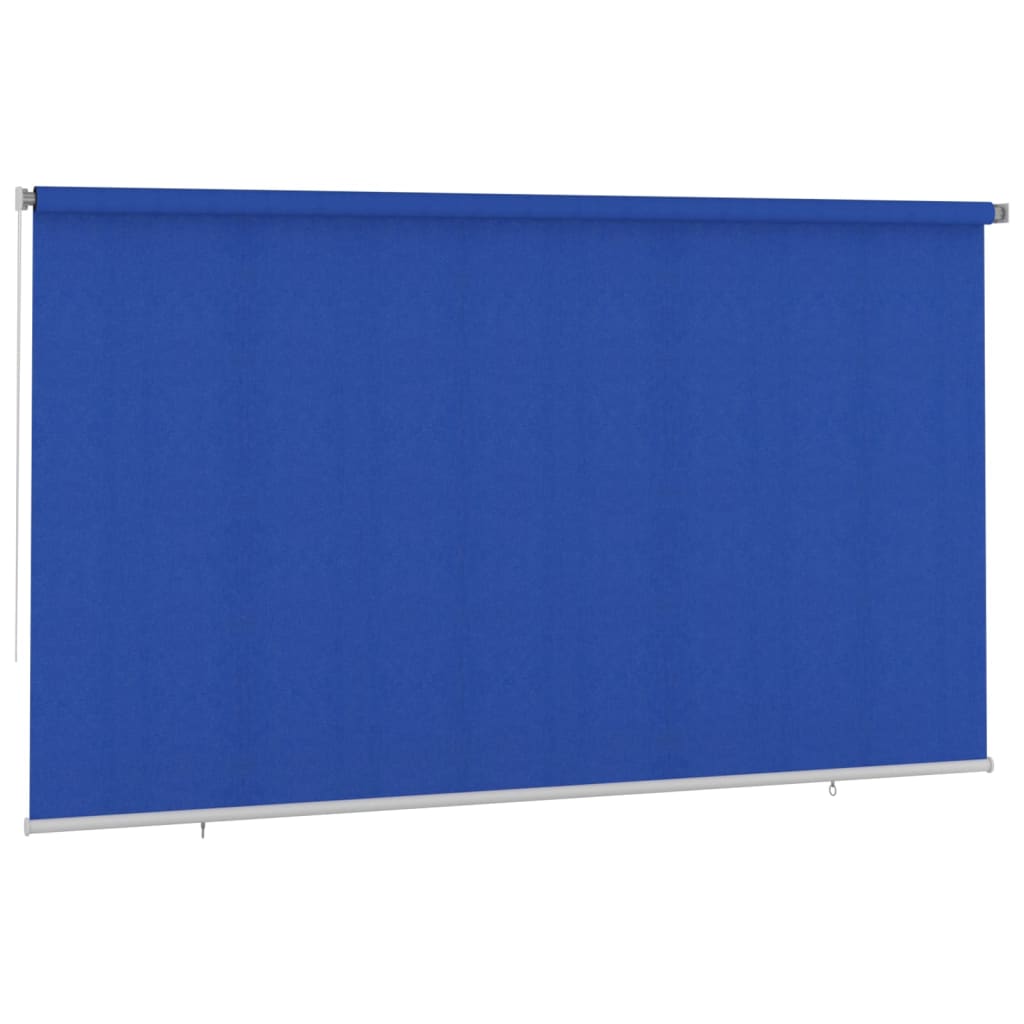 Rolgordijn voor buiten 400x230 cm HDPE blauw