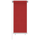 Rolgordijn Voor Buiten Hdpe Rood 60 x 140 cm