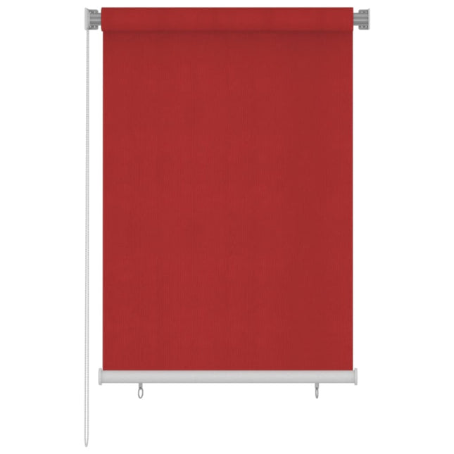 Rolgordijn Voor Buiten Hdpe Rood 100 x 140 cm