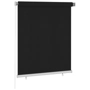 Rolgordijn buiten 120x140 cm zwart