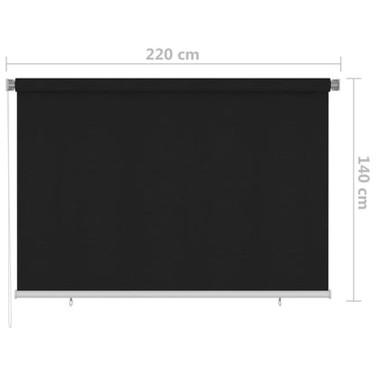 Rolgordijn Voor Buiten 220 x 140 cm