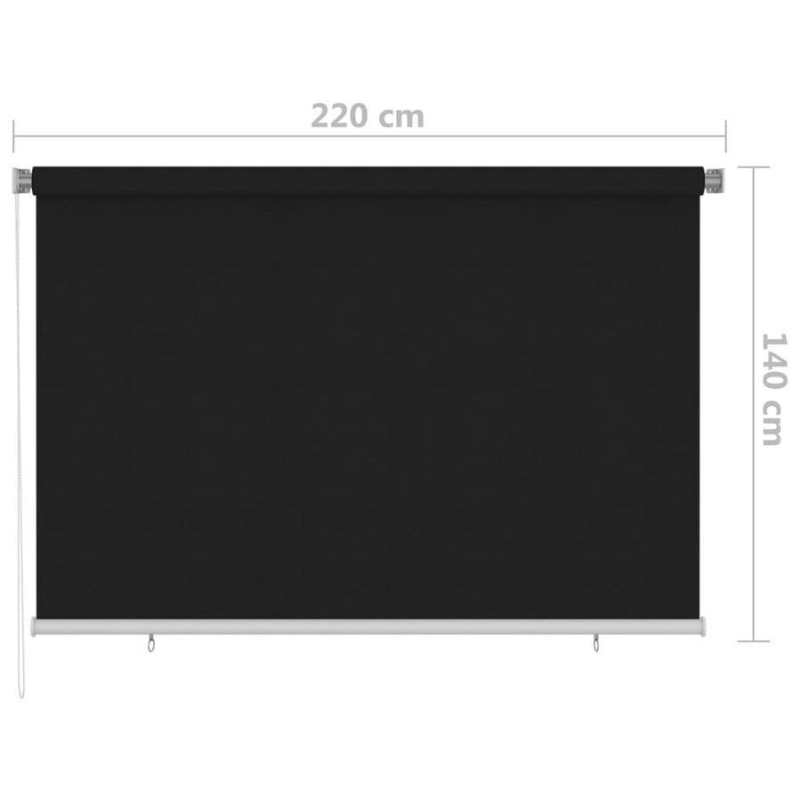 Rolgordijn Voor Buiten 220 x 140 cm