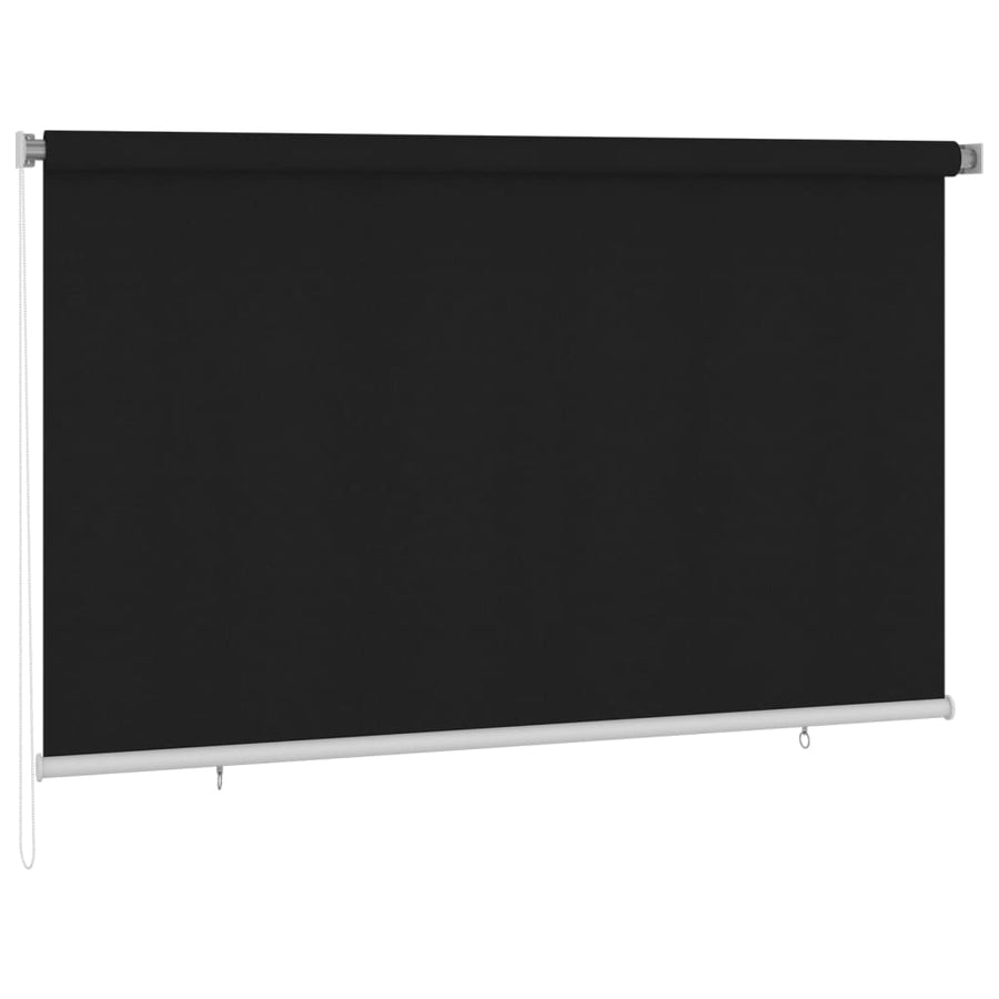 Rolgordijn Voor Buiten 240X140 Cm Zwart 240 x 140 cm