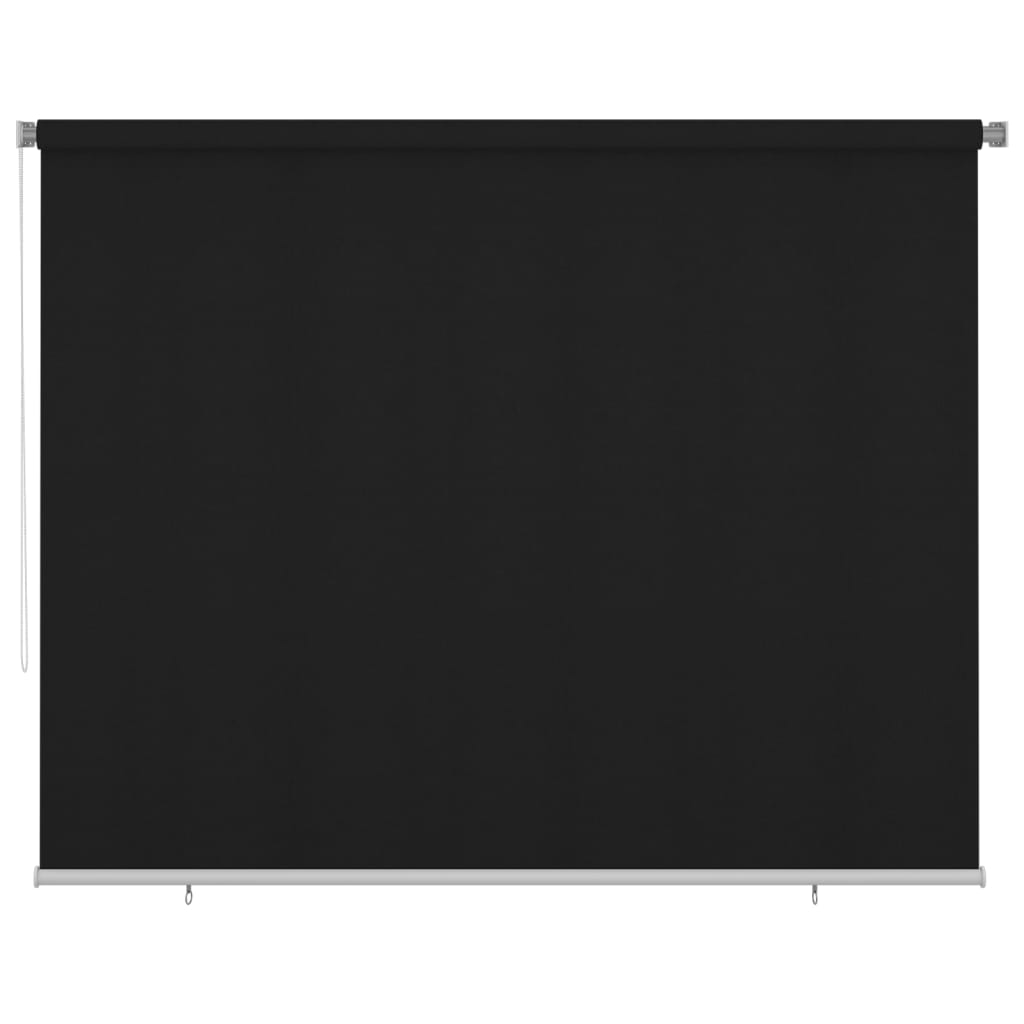 Rolgordijn voor buiten 300x230 cm zwart