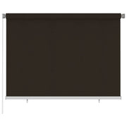 Buitenrolgordijn 200x140 cm HDPE bruin