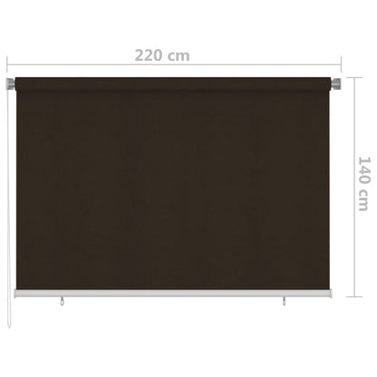 Rolgordijn Voor Buiten 220 x 140 cm
