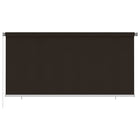 Rolgordijn buiten 300x140 cm HDPE bruin