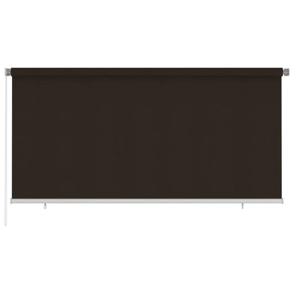 Rolgordijn voor buiten 300x140 cm HDPE bruin