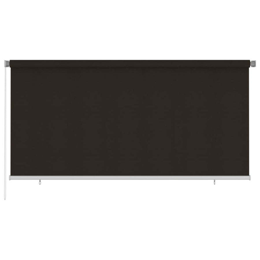 Rolgordijn voor buiten 300x140 cm HDPE bruin