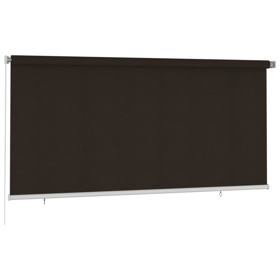 Rolgordijn voor buiten 300x140 cm HDPE bruin