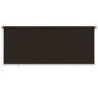 Buitenrolgordijn 350x140 cm HDPE bruin