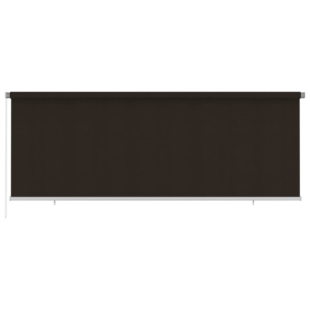 Rolgordijn voor buiten 400x140 cm HDPE bruin