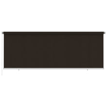Rolgordijn voor buiten 400x140 cm HDPE bruin