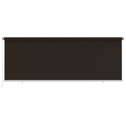 Rolgordijn voor buiten 400x140 cm HDPE bruin