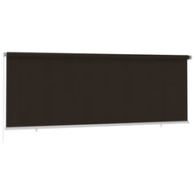 Rolgordijn voor buiten 400x140 cm HDPE bruin